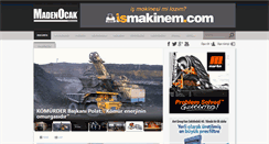 Desktop Screenshot of madenveocak.com.tr